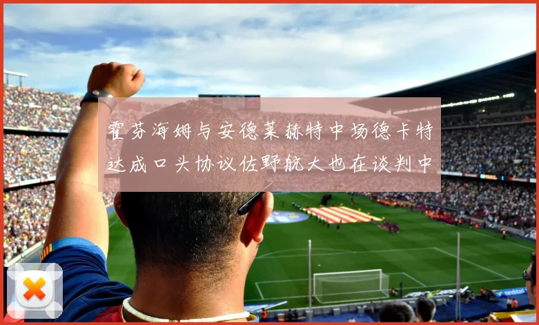 霍芬海姆与安德莱赫特中场德卡特达成口头协议佐野航大也在谈判中